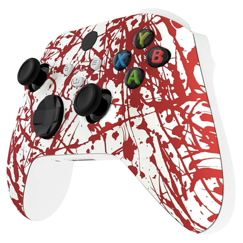 XBOX SERIES S/X Controller Front Faceplate Art Series Soft Touch Blood Sacrifice
