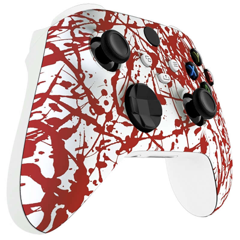 XBOX SERIES S/X Controller Front Faceplate Art Series Soft Touch Blood Sacrifice