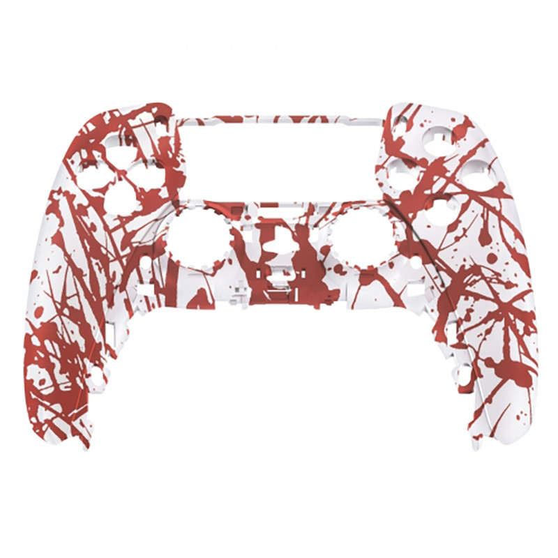 PS5 Dualsense Controller Front Shell Soft Touch Blood Sacrifice