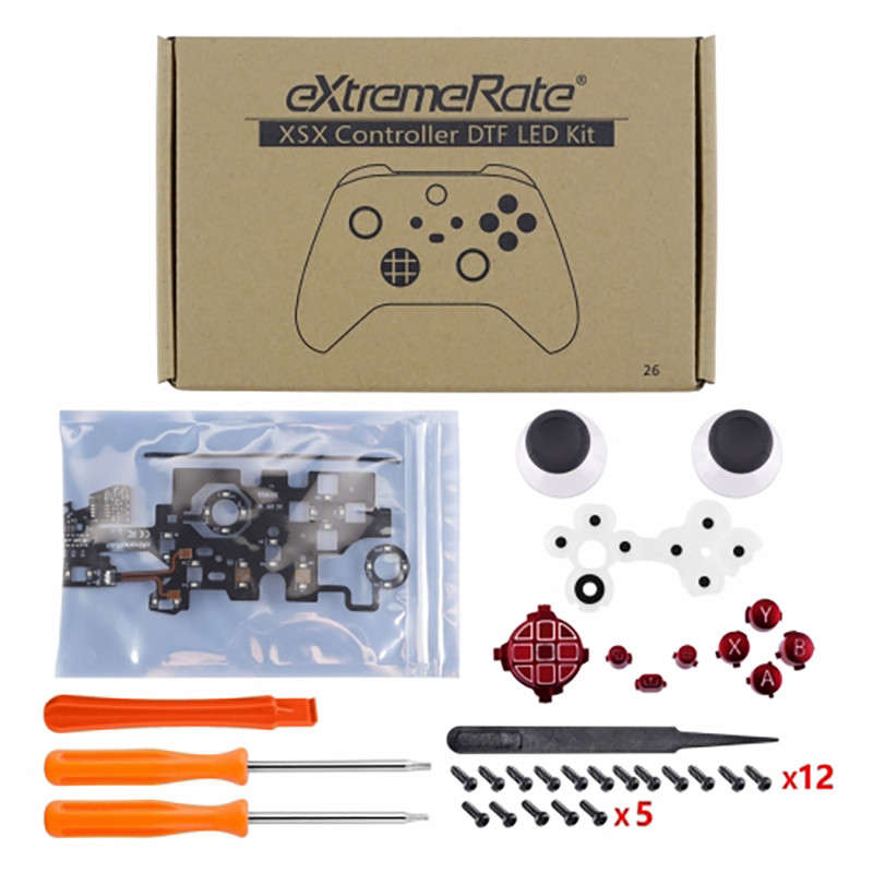Xbox Series X/S Controller Multi-color DTF LED Kit