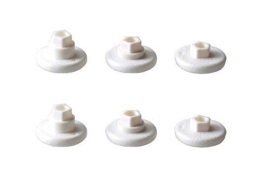 PS4 DUALSHOCK 4  + NINTENDO SWITCH 8 IN 1 REMOVABLE THUMBSTICKS WHITE
