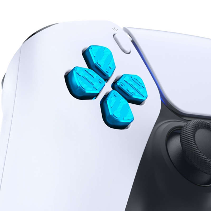PS5 Dualsense Controller Metal Aluminium Dpad BLUE