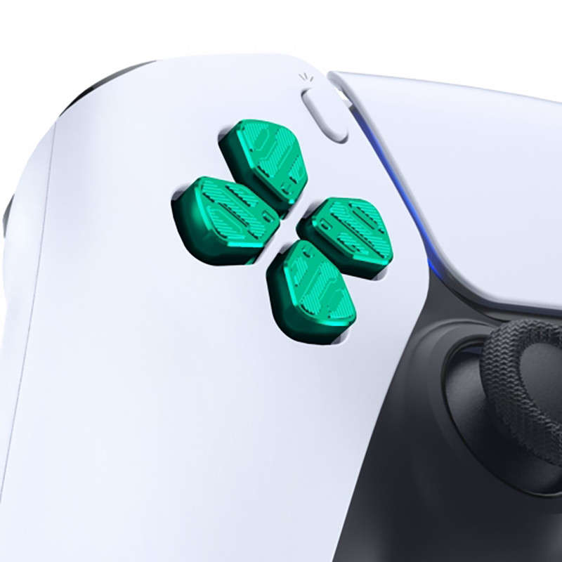 PS5 Dualsense Controller Metal Aluminium Dpad GREEN