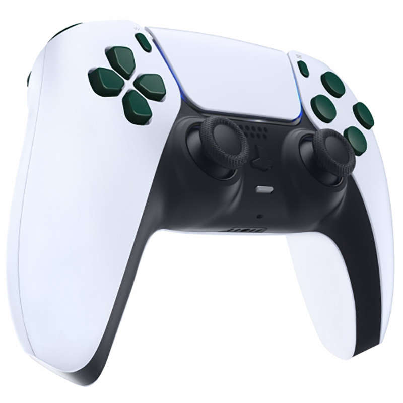PS5 Dualsense Button Set Matte UV Racing Green
