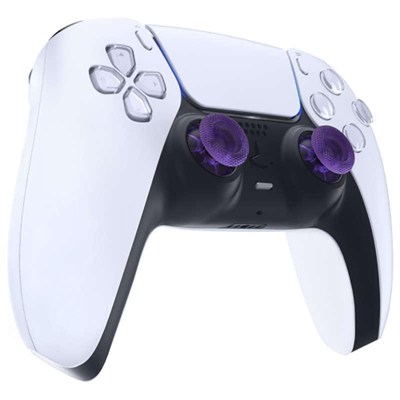 PS5 Dualsense Controller ThumbSticks Clear Purple