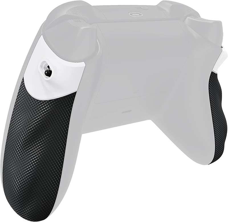 Xbox Series X/S Controller Flexor Diamond Textured Side Rails Grips with Trigger Stop Kit White
