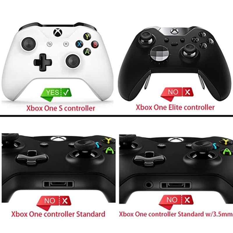 Xbox One S Full Button Set Matte UV Heaven Blue
