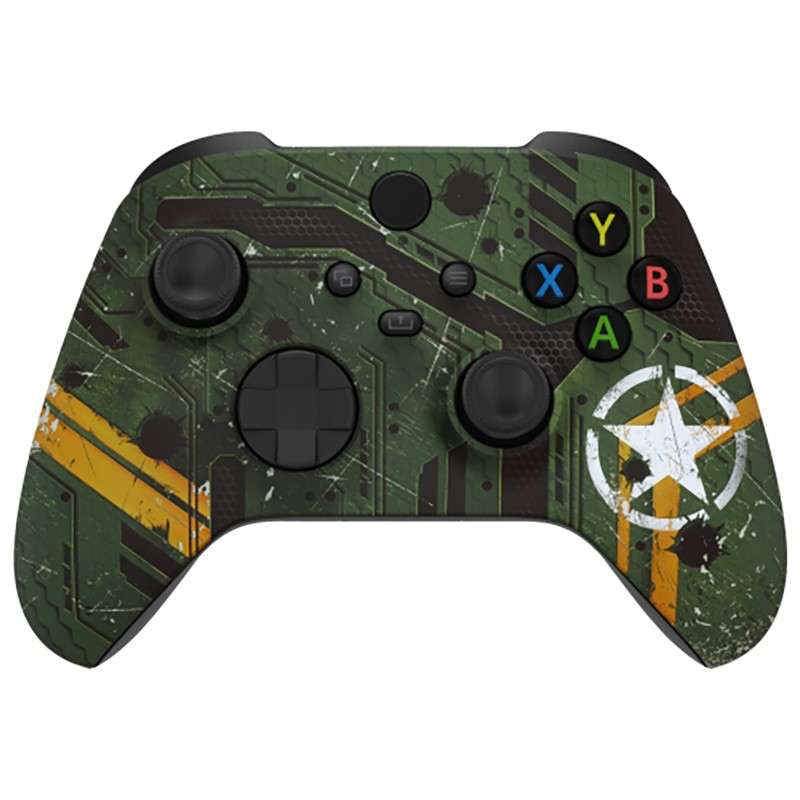 XBOX SERIES S/X Controller Soft Touch Front Faceplate Battle Mech