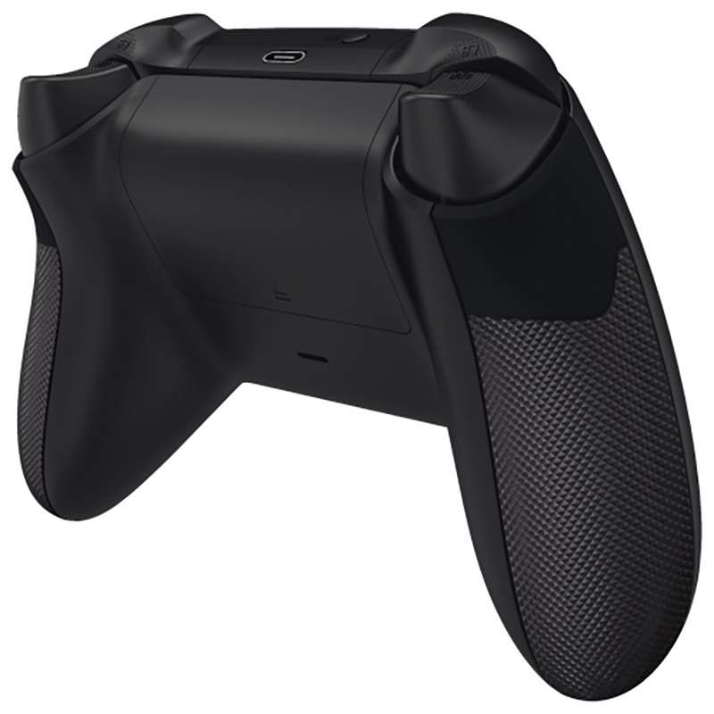 XBOX Series S/X Side Rails Black Xtreme Grip Non-Slip Diamond Texture Rubberized Grips