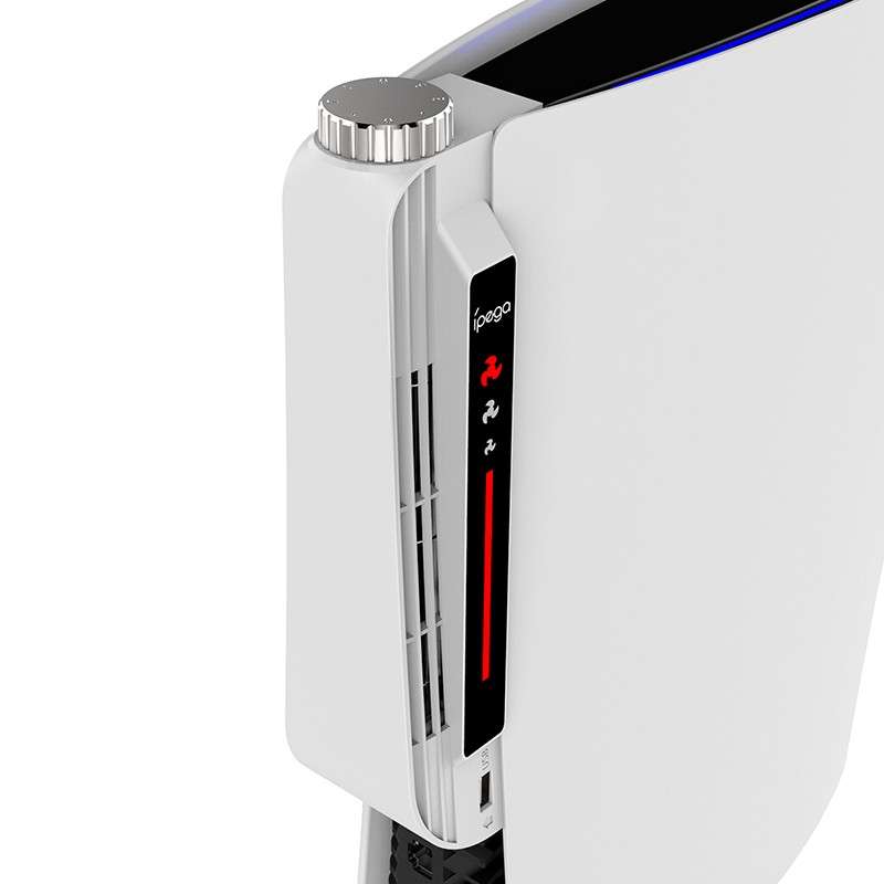 PS5 USB External 5-Fan Turbo Cooling Fan Ipega PG-P5031 White