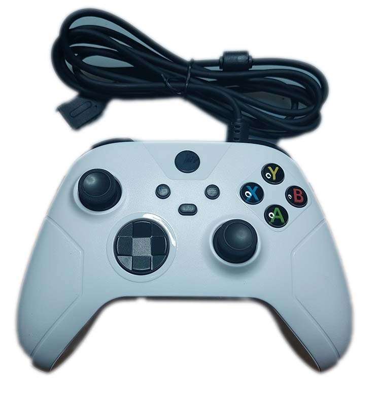 XBOX Series S/X Style White USB Wired Gamepad Controller with 4 x Rear Buttons