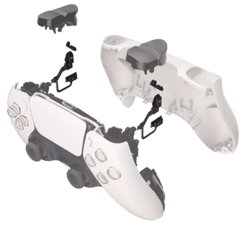 PS5 Dualsense Controller Hair Trigger + Bumper Kit with Micro Switch Light Click Version