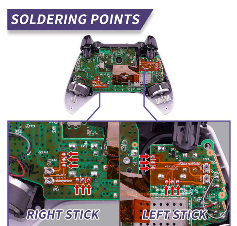 Drifix Xbox One S & X Controller Thumbsticks Drift Fix Repair Kit