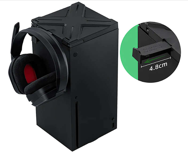 Xbox Series X Console Dust Filter With Controller / Headset Holder Flip Design