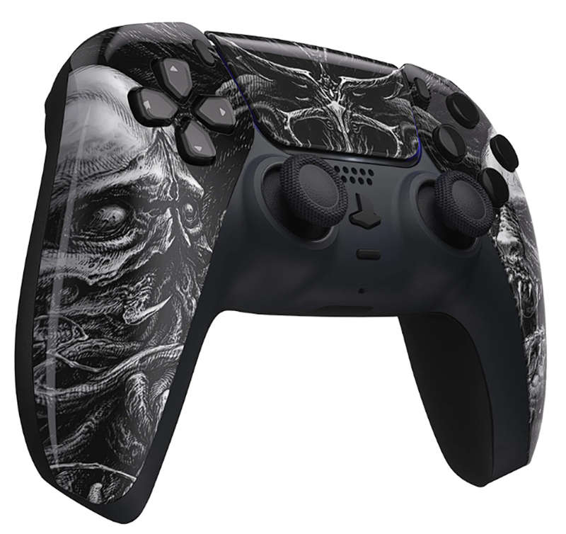 PS5 Dualsense Controller Front Shell Glossy Zombies