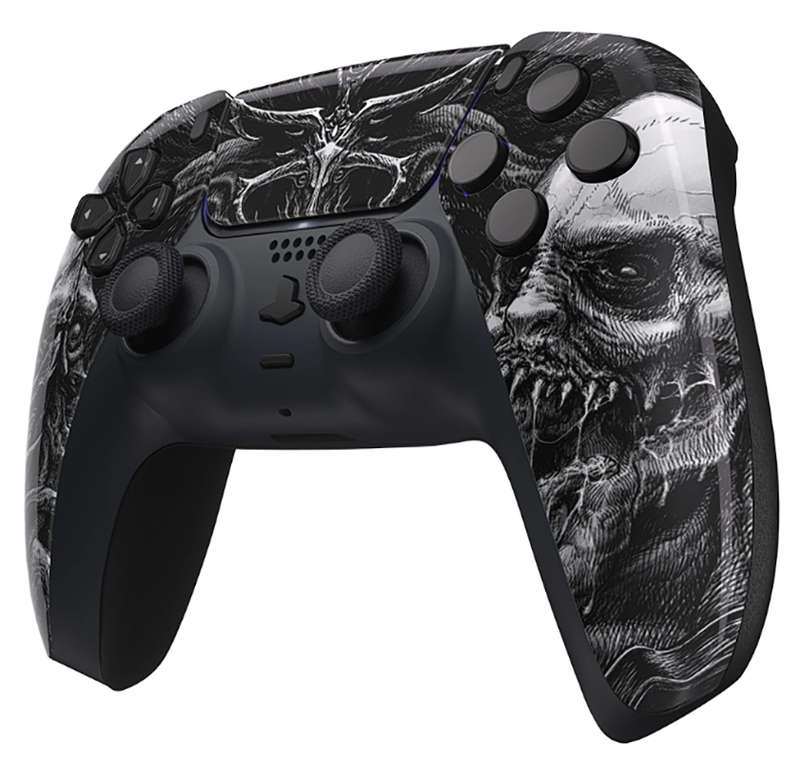 PS5 Dualsense Controller Front Shell Glossy Zombies