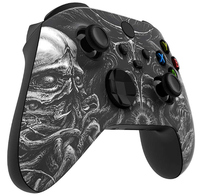 XBOX SERIES S/X Controller Front Faceplate Art Series Soft Touch Zombies