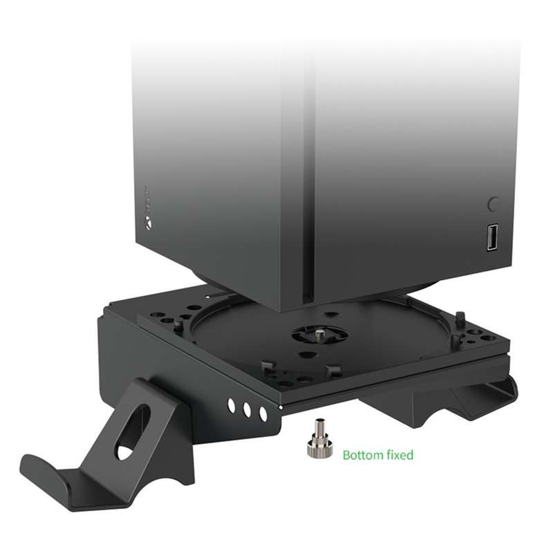 Xbox Series X Console Wall Mount with Headset + Controller Bracket
