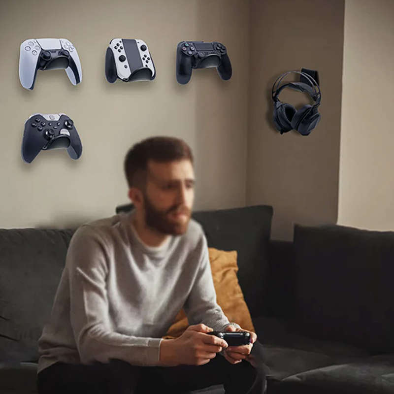 Multiplatform Controller Wall Mount Stand 2 Pack