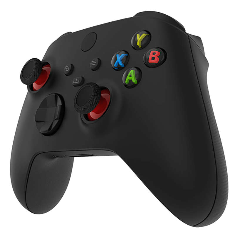 Xbox One / S / Series Replacement Thumbsticks Carmine Red & Black