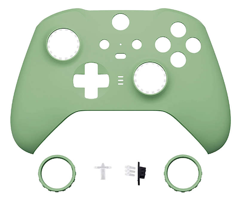 XBOX Elite V2 Controller Front Faceplate Soft Touch Matcha Green