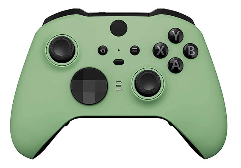XBOX Elite V2 Controller Front Faceplate Soft Touch Matcha Green