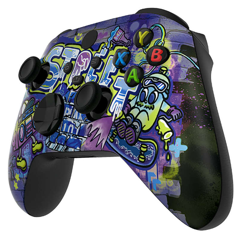 XBOX SERIES S/X Controller Front Faceplate Art Series Street Art