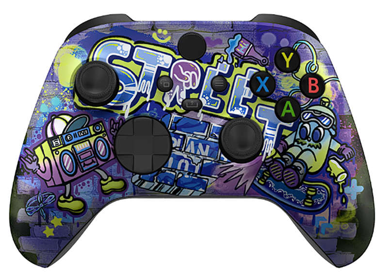 XBOX SERIES S/X Controller Front Faceplate Art Series Street Art