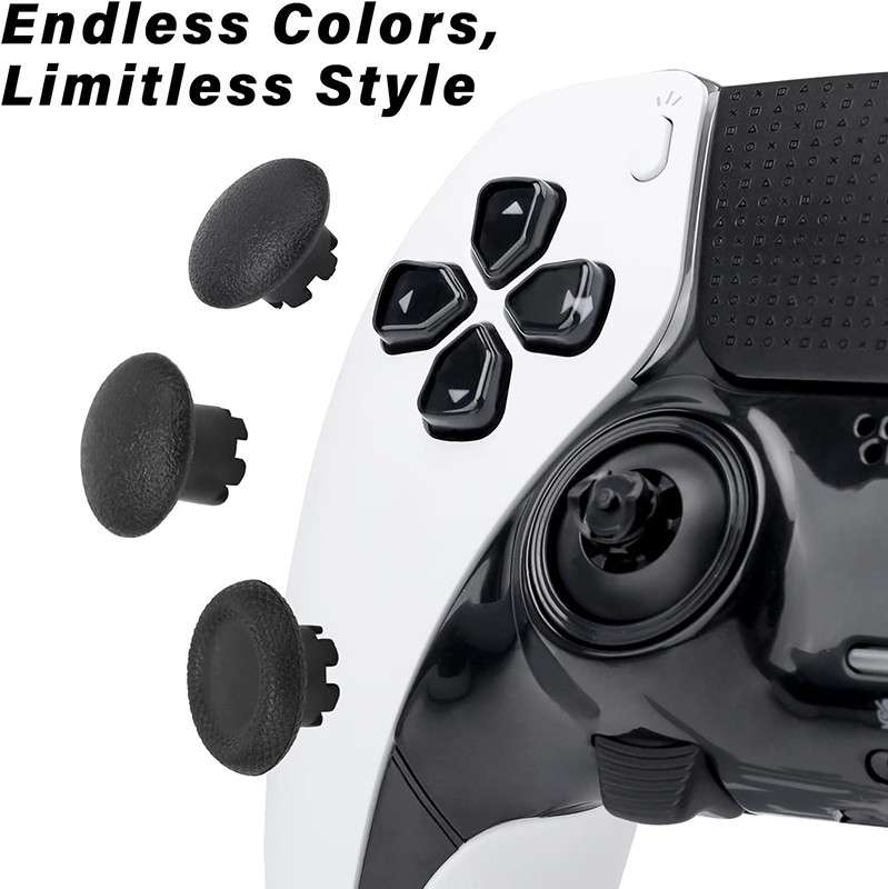 PS5 Dualsense Edge Interchangeable Performance Thumbsticks Black