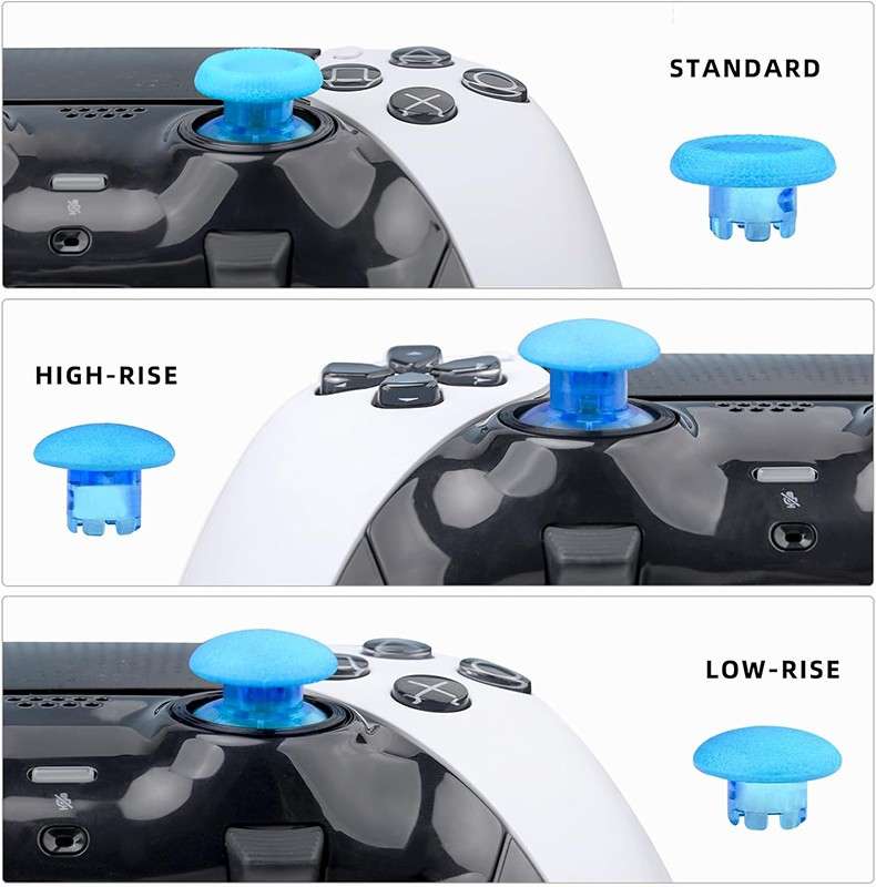 PS5 Dualsense Edge Interchangeable Performance Thumbsticks Light Blue
