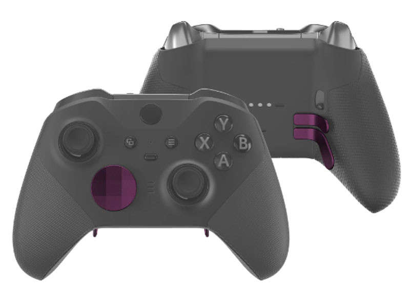 XBOX One Elite / Elite Series 2 Controller Paddle Kit Metallic Grape