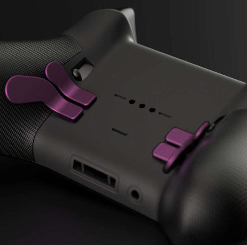 XBOX One Elite / Elite Series 2 Controller Paddle Kit Metallic Grape