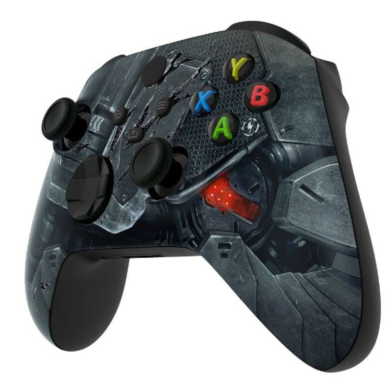 XBOX SERIES S/X Controller Front Faceplate Art Series Mecha Armor