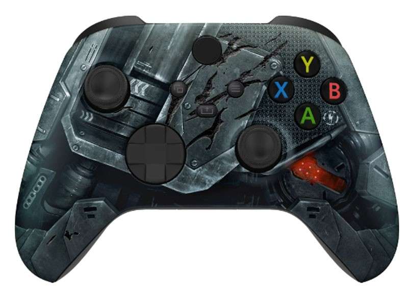 XBOX SERIES S/X Controller Front Faceplate Art Series Mecha Armor