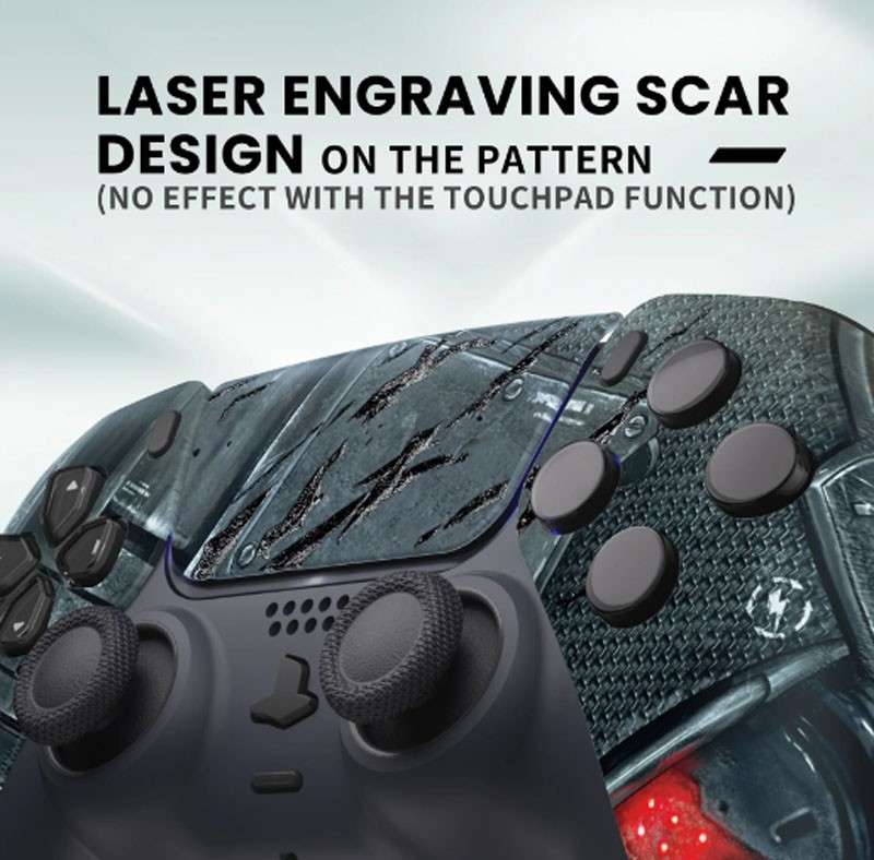 PS5 Dualsense Controller Front Shell With Touchpad Mech