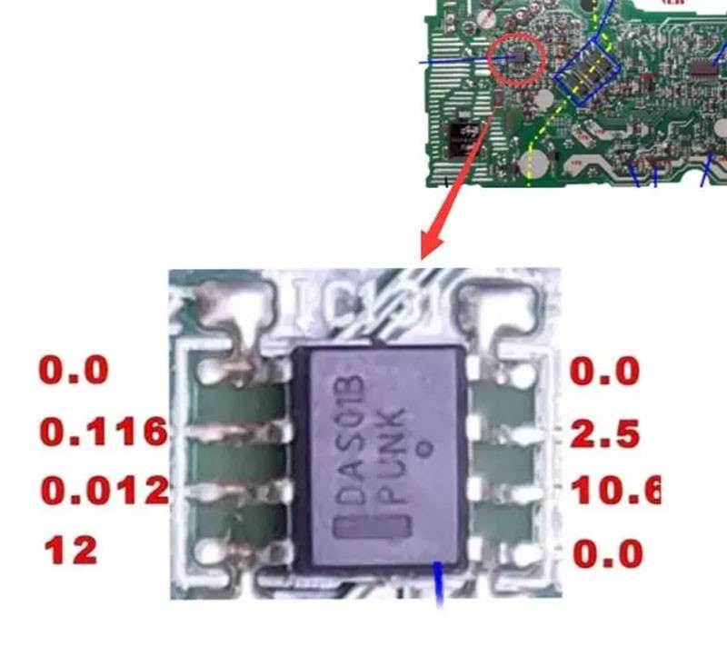 PS5 Power Supply ADP400DR DAS01B SOP8 PMIC Power Manage IC