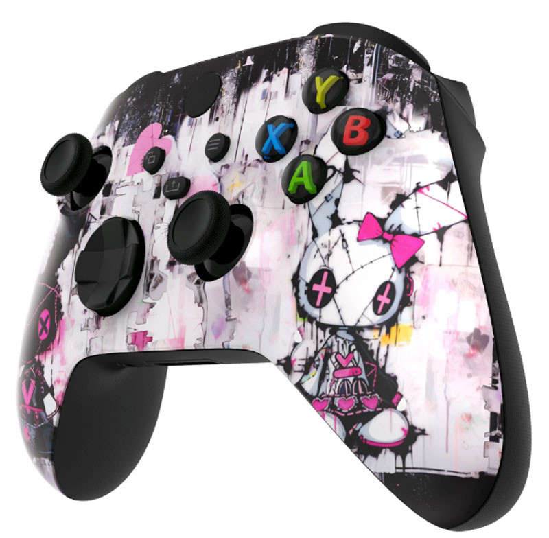 XBOX SERIES S/X Controller Front Faceplate Art Series Punky Bunny
