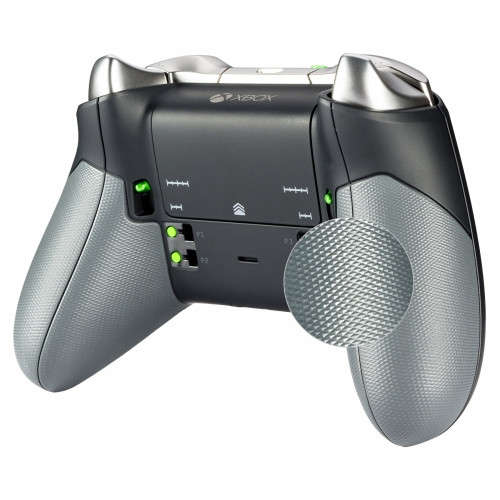 Xbox One Elite Controller Rubberized Side Rails Soft Touch Black