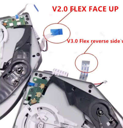 PS5 Original KEM-497AAA Blu-ray Disk Drive with Drive Board for V2.0 Consoles