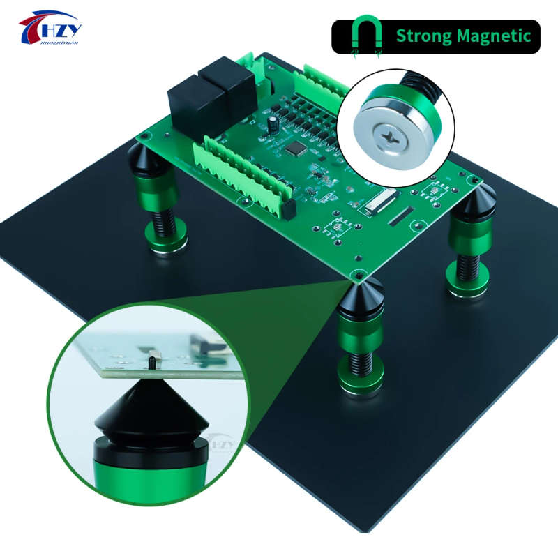 Magnetic PCB Board Holder Spring Loaded Clamp Set