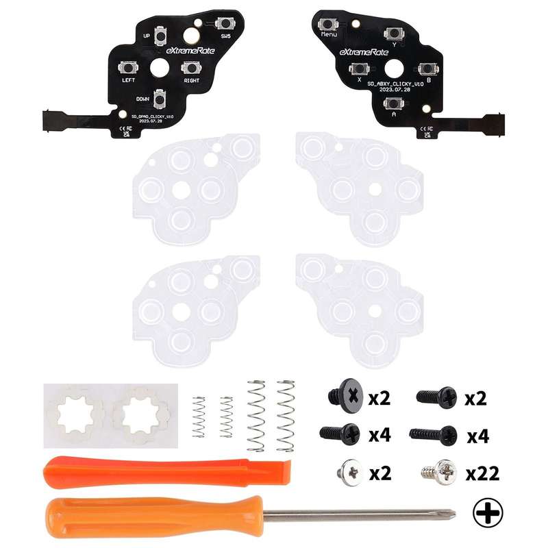 Steam Deck LCD Mod Tactile Clicky Face Kit