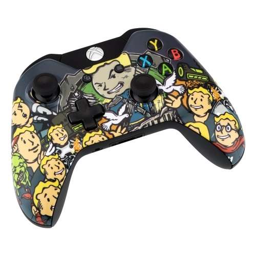 Xbox One Controller Front Faceplate Art Series Pipboy Assembly