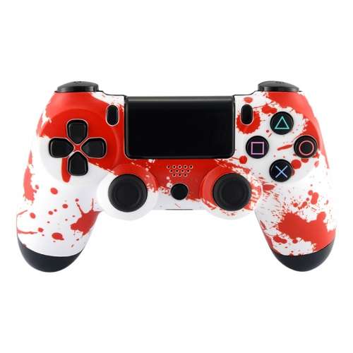 PS4 Dualshock 4 Front Faceplate Art Series Blood Splash