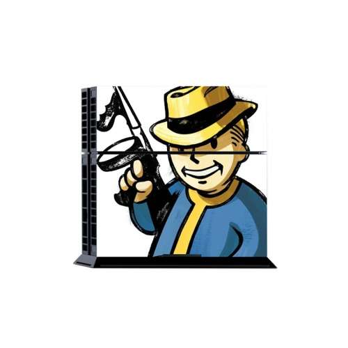 Ps4 Vinyl Skin Kit Vault Boy