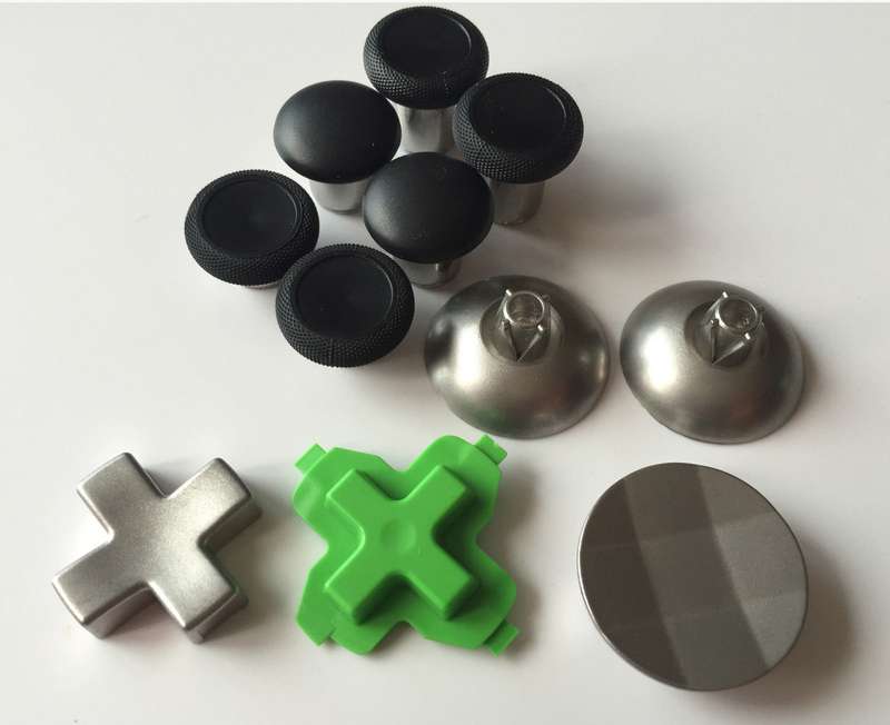 XBOX ONE Controller Professional 11Pcs Metal Adjustable Swap Thumbsticks / Grips and D-Pad Button...