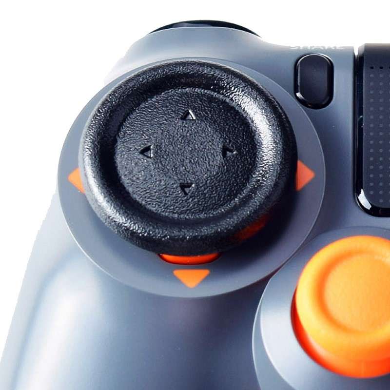 PS4 CONTROLLER BLACK PROJECT DESIGN FLAT BUTTON SET