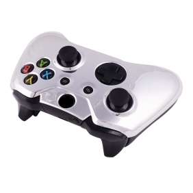 Xbox One Controller Front Faceplate Chrome Series Silver
