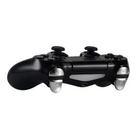 PS4 DS4 Trigger set R1L1 R2L2 with Springs Chrome Silver