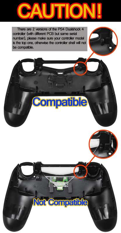 PS4 DUALSHOCK 4 COMPLETE SHELL SERIES GLOSS BLUE