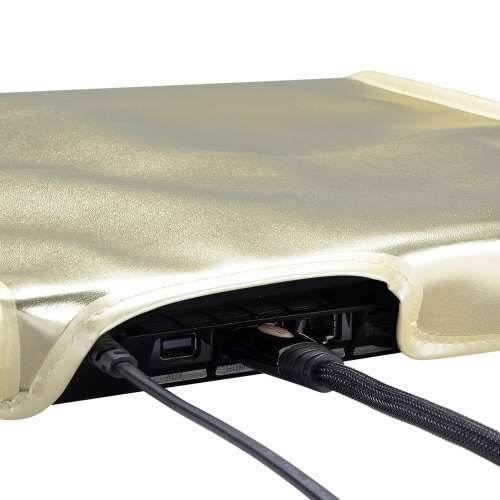 PS4 Slim Console Light Gold Nylon Dust Guard Cover